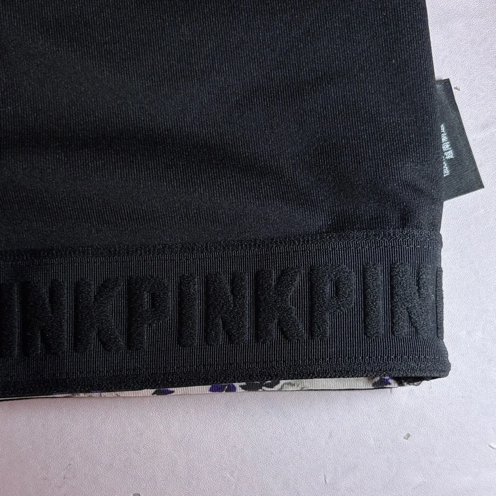 Floral Sports Bra with Logo - Picture 10 of 12